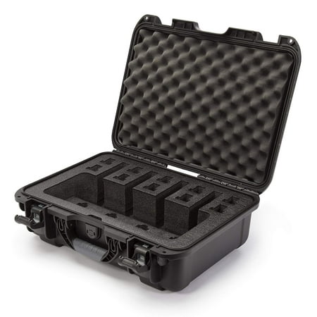 Nanuk 925 Waterproof Professional Gun Case, Military Approved with Custom Foam Insert for 4UP - (Best Gun For Suicide)