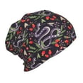 Adobk Snakes And Snake Fruit Print Kid's Beanie Hat Toddlers Winter