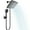 Black, variant on IUSU 11.8" Shower Head Set High Pressure Rainfall Rain Shower Head 8-Setting Handheld with Hose Black