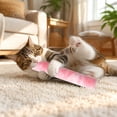 thumbnail image 4 of Hovilon Catnip Plush Kicker Toy for Cats, 14.5 Inch Long Fleece Cat Kick Pillow with Catnip, Soft Interactive Bunny Kicking Toy for Indoor Feline Boredom Relief, Cuddling Sleeping Pet Companion, 4 of 7