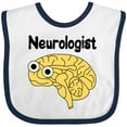thumbnail image 3 of Inktastic Neurologist Brain Boys or Girls Baby Bib, 3 of 4