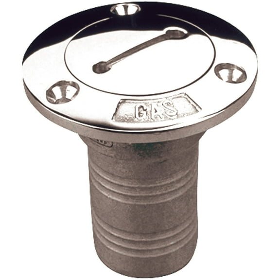 Sea-Dog Line 351320-1 Stainless Steel Hose Deck Fill - 1-1/2" Hose, "Gas"