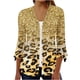thumbnail image 2 of Cárdigan de moda para mujer, con mangas 4/3 y botones estampados, chaqueta tipo cárdigan para mujer, 2 of 7