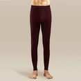 thumbnail image 2 of purcolt Men's Big and Tall Thermal Underwear Pants Fleece Lined Long Johns Bottoms Base Layer Cold Weather Leggings, 2 of 3