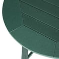 thumbnail image 6 of Costaelm Paradise Outdoor HDPE 35" Round Counter Height Patio Bar Table, Dark Green, 6 of 9