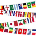 thumbnail image 4 of 2022 Flag Garland | 32 flags garland for football, 4 of 5
