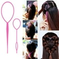 thumbnail image 3 of Hair styling comb set: five-piece set, three-piece set, pointed comb, selective dyeing comb, three-row detangling comb, eyebrow brush, fine hair brush, hair pulling needle., 3 of 11