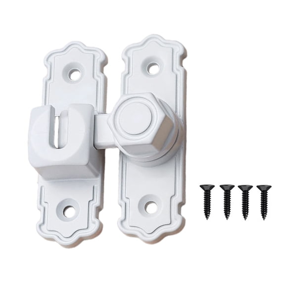 Multipurpose Sliding Swing Bolt Compact Not Pry Security Latches Quick Fixing for door gate & Storage Cabinets