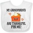 thumbnail image 3 of Inktastic Thanksgiving Grandparents Are Thankful Boys or Girls Baby Bib, 3 of 4