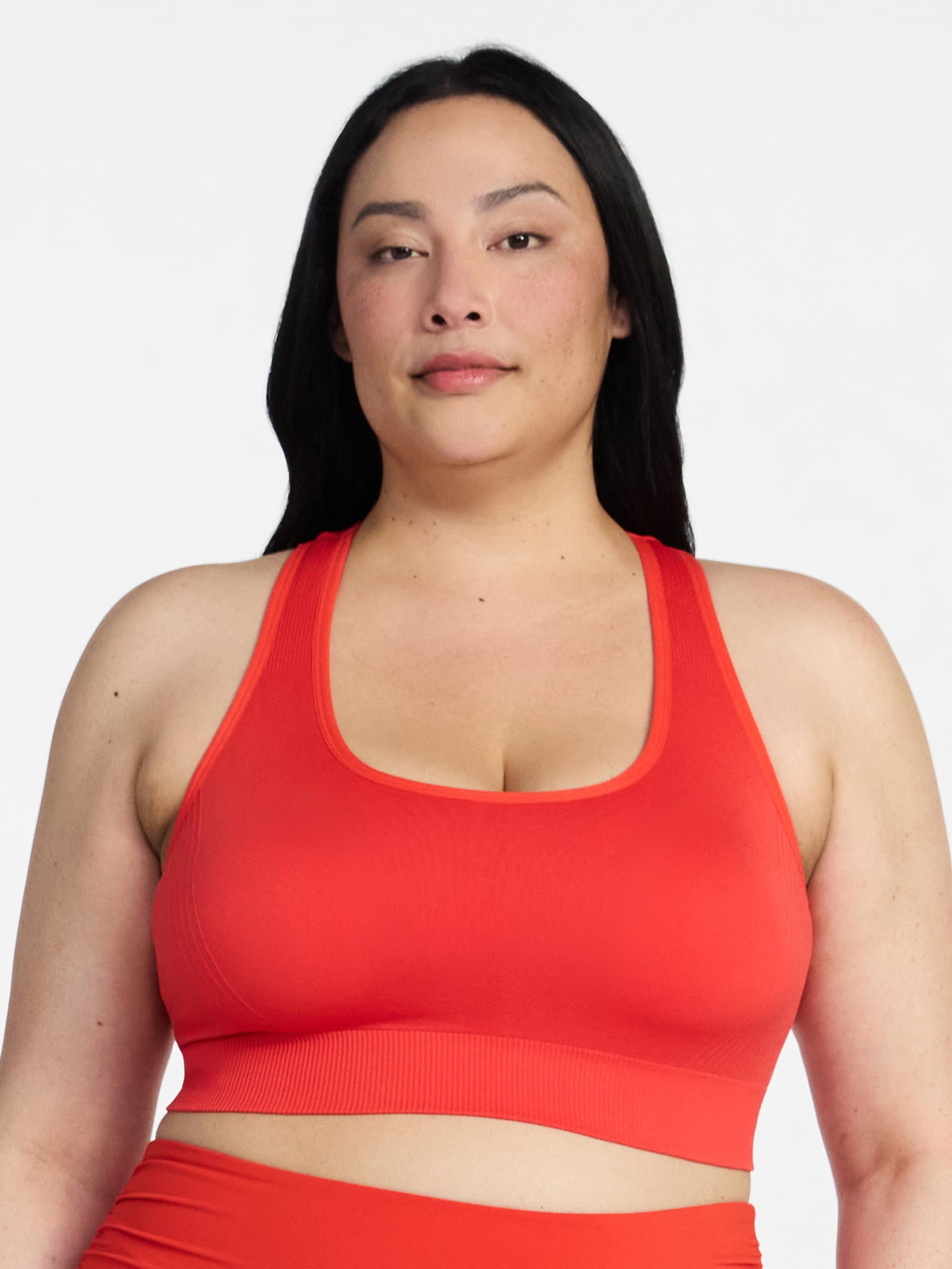 Avia Women's Medium Support Seamless Racerback Sports Bra, Sizes S-XXXL