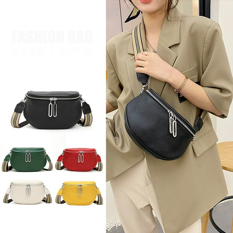 Chic Womens Genuine Leather Shoulder Strap Purse Side Bags For Women