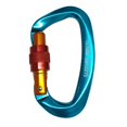 thumbnail image 3 of Clips de Mosquetón resistentes perfecl 25KN para escalada de seguridad Montañismo Rappellin Downhill CE Azul rojo, 3 of 6