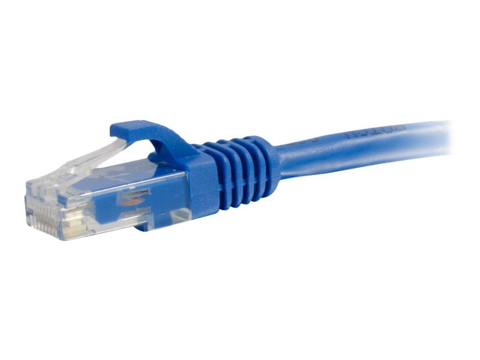 C2G 15ft Cat6a Snagless Unshielded (UTP) Network Patch Ethernet Cable Blue - patch cable - 15 ft - blue