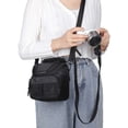 thumbnail image 6 of Gustave Small Camera Case Bag Crossbody Purse Waterproof Shockproof Digital Camera Shoulder Bags Compatible with Nikon, Canon, Sony "Black, 5.5*4.7*6.7inch", 6 of 9