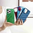 thumbnail image 4 of for Apple iPhone 12 Pro Max Puffer Phone Case, Luxury Down Jacket Touch The Trendy Puffer Shockproof 3D Slim Lightweight Case, blue, 4 of 5