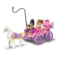 thumbnail image 4 of SLUBAN Girl Princess Royal Carriage Wagon Horse Racing Party Model Building Blocks Enlighten Action Figure Toys For Children, 4 of 5