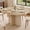 Wood, variant on 43.3''-59'' Extendable Round Dining Table for 4-8, Modern Kitchen Oval Dining Table with Removable Leaves, Dinner Table for Dining Room, Kitchen