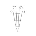 thumbnail image 1 of SGACAI Enrejado de 1/4X para plantas en macetas, enrejado de metal para plantas trepadoras en exterior e interior., 1 of 7