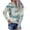 1#Light Blue, variant on zhmrfg Women's Tie Dye Hoodies Cute Color Block Long Sleeve Drawstring Sweatshirts Lightweight Pullover Shirts Tops with Pocket Comfy Fall Fashion 2024