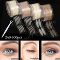 thumbnail image 2 of Eyelid Tape Eye Lift Double Eyelid Sticker Clear Beige Color Invisible Fold Eyelid Stripe Natural Big Eyes Makeup Beauty Tools - H, 2 of 5