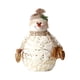 thumbnail image 2 of Adorno navideño de muñeco de nieve, muñeco de nieve de 36 cm (14,17 pulgadas), ideal para decorar la mesa en Navidad., 2 of 7