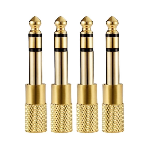 ANXPTIME Headphone Adapter 6.35mm (1/4inch) Male to 3.5mm (1/8inch) Female