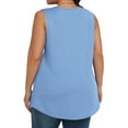 thumbnail image 6 of Plus Size Tank Tops for Women Summer Blouses Tunic Sleeveless Dressy Casual Loose Shirts 1X-5X, 6 of 6