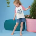 thumbnail image 4 of Feancey Kids Summer T-Shirts 2025 Casual Floral Print Short Sleeve Tops Comfy Crewneck Loose Blouse Toddler Girls Graphic Tees Daily Sales Pink 4 Years, 4 of 7