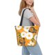 thumbnail image 2 of Disketp White Floral and Butterflies Bolsa de Hombro Casual para Mujer, Bolso Cruzado para Compras, Viajes y Uso Diario, 2 of 6