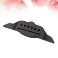 thumbnail image 3 of GOOHOCHY 6 Strings Rosewood Saddle Thru Slotted Acoustic Guitar Bridge Swallow Shaped for Folk Classical Acoustic Guitar Replacement Parts, 3 of 8