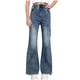 thumbnail image 1 of Odeerbi 5-15 Años Niñas Jeans de Pierna Ancha Pantalones de Vaquero Sueltos Pantalones de Pierna Recta, 1 of 8