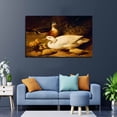 thumbnail image 2 of John Frederick Herring Jr. Painting Ducks and Ducklings Sporting and Equestrian Canvas Art Framed Horse Wall Art, 2 of 7