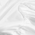 thumbnail image 6 of Color Sense 100% Cotton Percale Single Fitted Bedsheet Cool & Crisp Twin White, 6 of 8