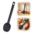 thumbnail image 2 of Silicone Cooking Spoons 11 Inch Heat Resistant Kitchen Spoons for Mixing, Serving and Stirring Large Non Stick Basting Utensils, Cooking Utensil for Kitchen Cooking Baking Stirring,Z1-Black, 2 of 7