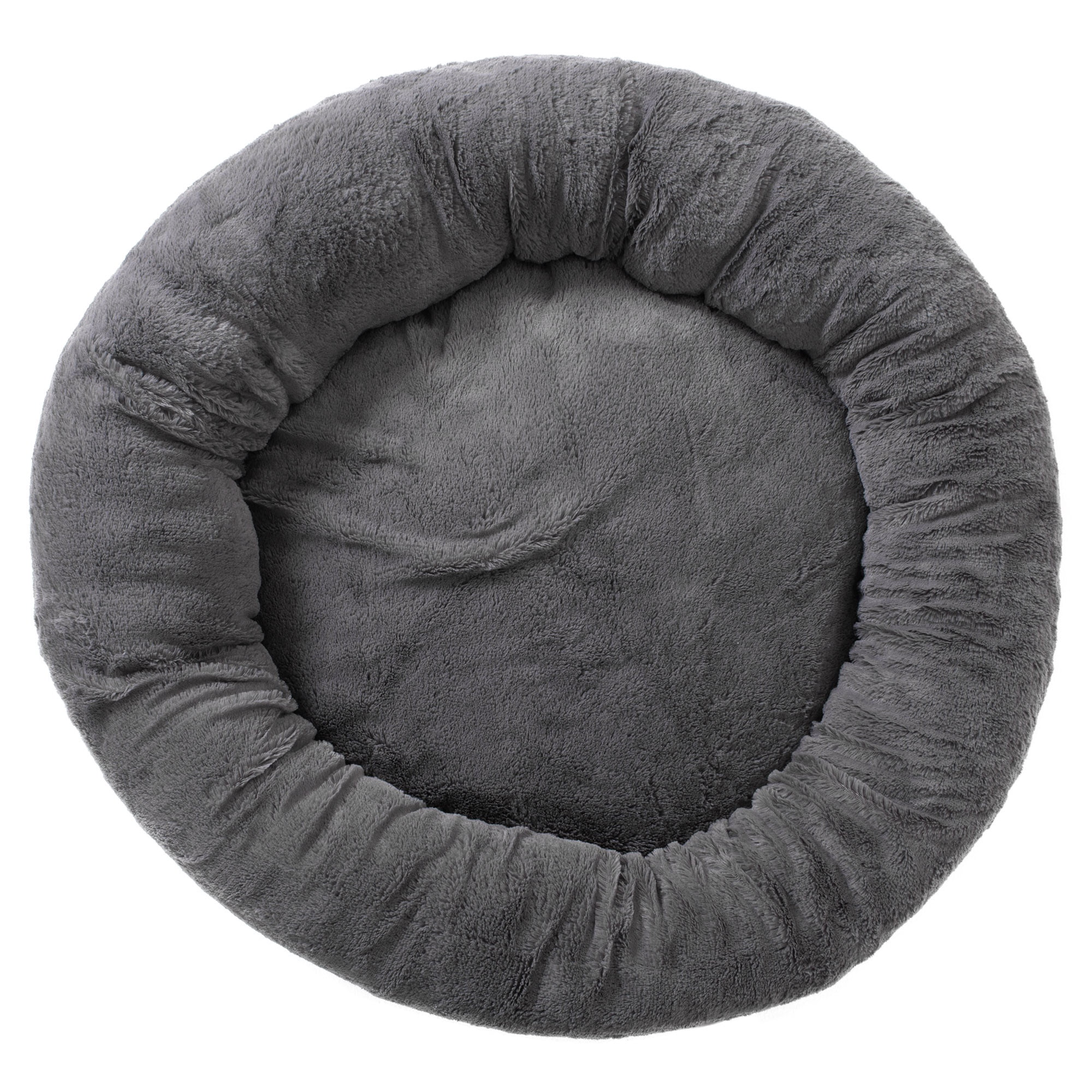 Petmate Donut Lounger Round Dog Bed, Cat Bed, 32 Inches, Assorted