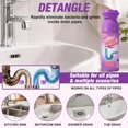 thumbnail image 4 of Foaming pipe cleaner and deodorizer, kitchen sink, bathroom, shower, and bathtub drain openings (Lavender, 2 pack), 4 of 4