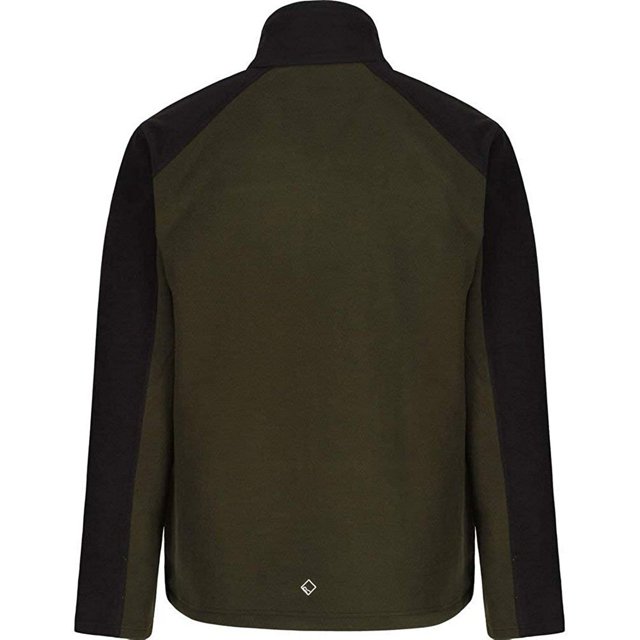 Regatta - Chaqueta polar en dos tonos modelo Hedman II para hombre (Laurel/negro)