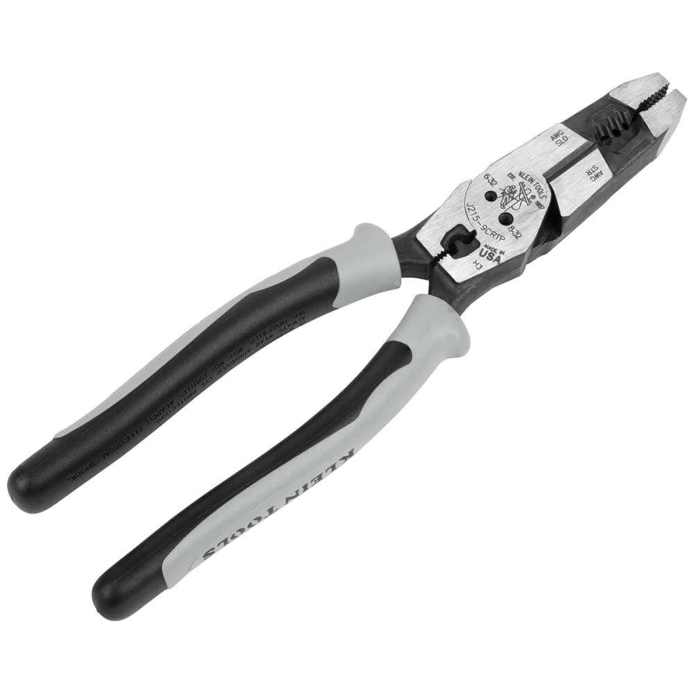 Klein Tools J2159CRTP 9 in. Multi-Purpose Hybrid Pliers with Crimper - image 4 of 8