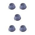thumbnail image 1 of bedienty Plastic Washing Machine Feet Pad Universal Portable Waterproof Shockproof Mat Indoor Furniture Base Accessories No.01 5Set, 1 of 6