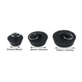 thumbnail image 3 of LC LICTOP 3Pcs Rubber Sink Plug with Hanging Ring Water Stopper Prevent Draining for Kitchen and Bathroom Black, 3 of 6