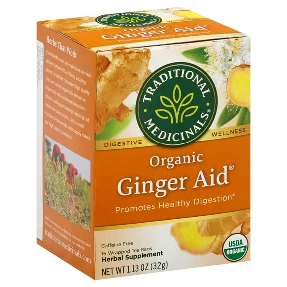 Traditional Medicinals Organic Ginger Aid Herbal Tea - 16 ct (Pack of 1)