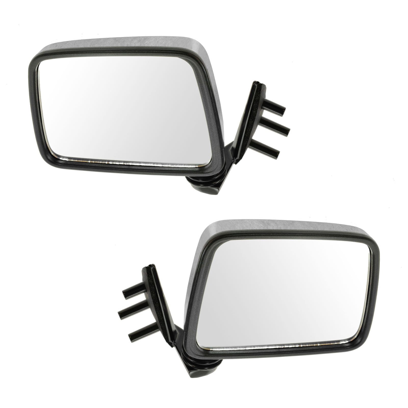New Chrome Manual Side View Mirrors Set For 19861997 Nissan D21 Hardbody