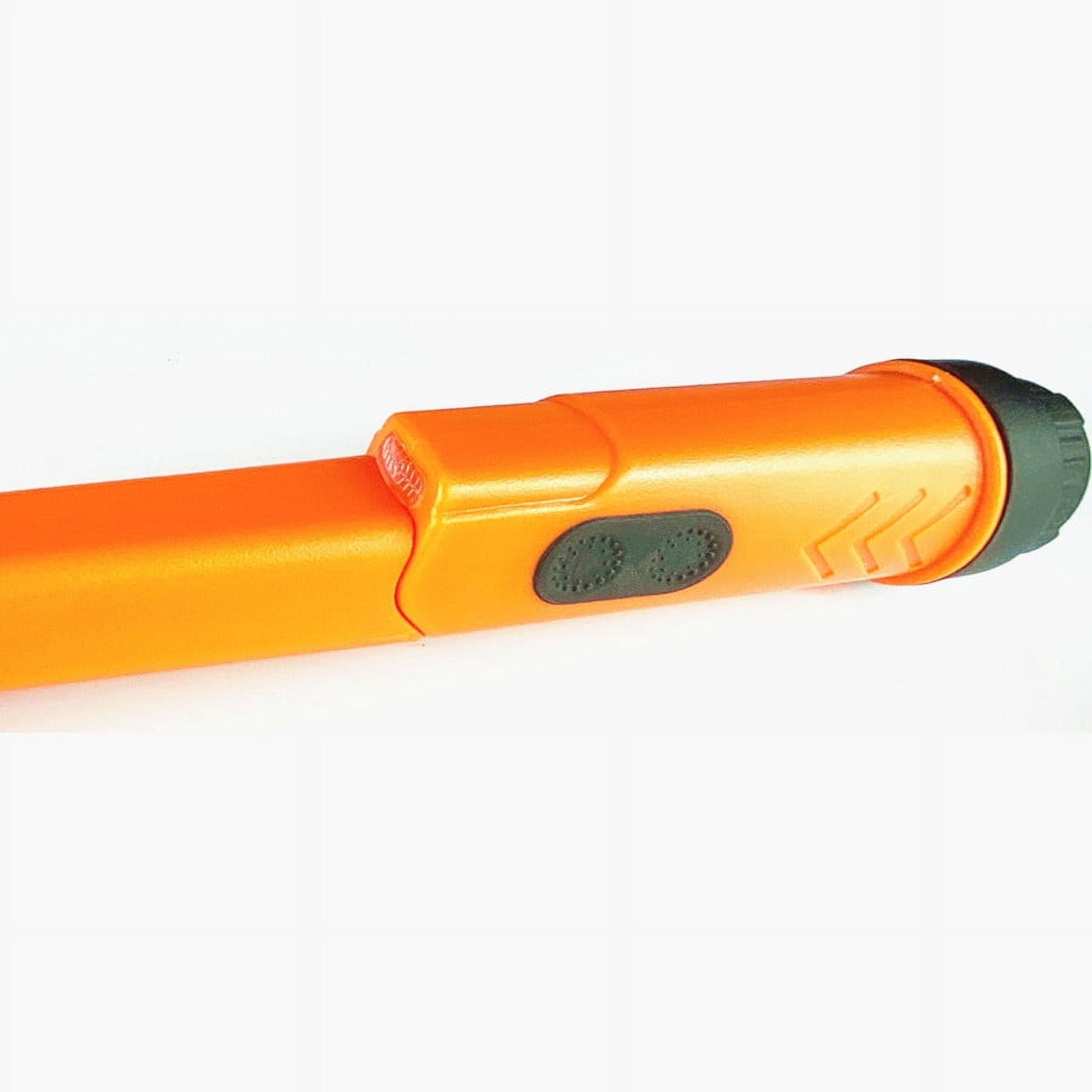 Underwater Scuba Metal Detector Pulse Pinpointer Induction Diving Treasure Waterproof Metal Detector Hand Held Metal Finder-ORANGE