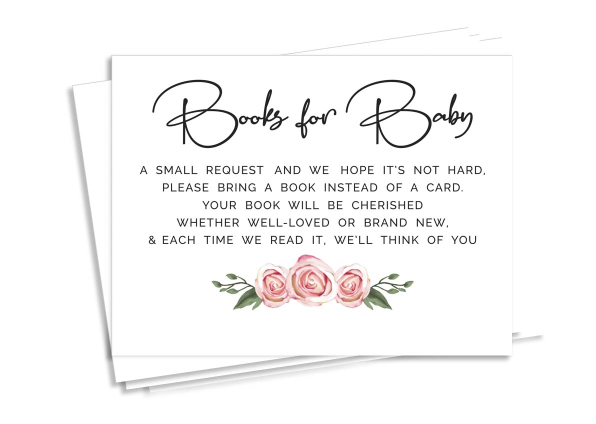 Inkdotpot 30Fox Jungle Animals Gender Neutral Baby Shower Book Request Cards Bring A Book Instead Of A Card Baby Shower Invitations Inserts Games