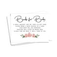 thumbnail image 5 of Inkdotpot 30Fox Jungle Animals Gender Neutral Baby Shower Book Request Cards Bring A Book Instead Of A Card Baby Shower Invitations Inserts Games, 5 of 6