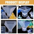 thumbnail image 4 of EeaseCA Silicone Pyramid Mold for Resin Pyramid Shape Mold DIY Pyramid Mold Flexible Silicone Pyramid Mold, 4 of 9