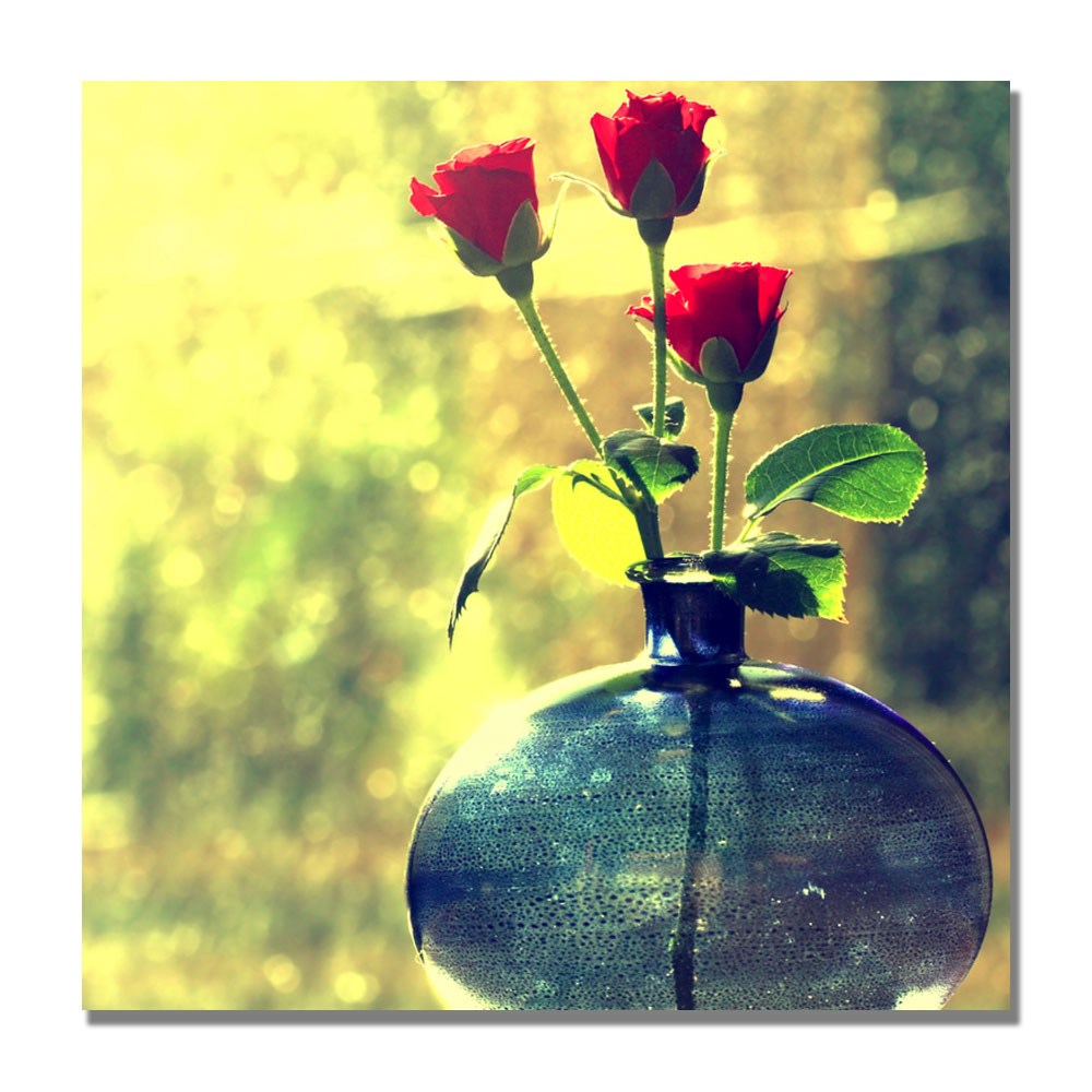 Trademark Fine Art "Since Forever" Canvas Art by Beata Czyzowska