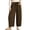 6520-leopard, variant on CASSIE LIZ Plus Size Black Corduroy Pants for Women Casual High Waisted Wide Leg Trousers with Pockets Drawstring Straight Leg Fashion Pants XL-5XL