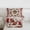 Tan Red, variant on Feelyou Christmas Poinsettia Flower Full Size Comforter Sets, Vintage Western Festival Bedding Comforter Set, Gold Xmas Bell Reversible Bedding Sets, Lightweight Room Decor, 3 Pieces