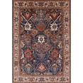 thumbnail image 1 of Ahgly Company Machine Washable Indoor Rectangle Industrial Modern Rosy Pink Area Rugs, 2' x 4', 1 of 7
